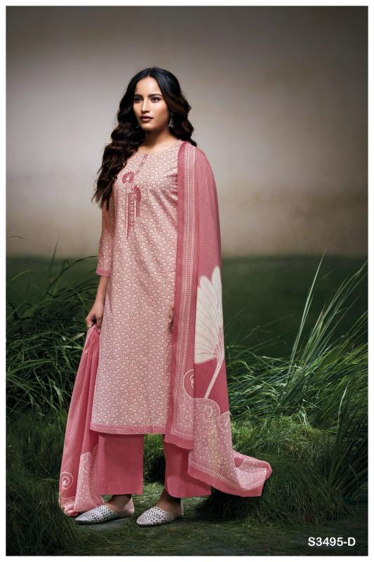 Ganga Carissa 3495 catalog salwar kameez wholesale in kolkata