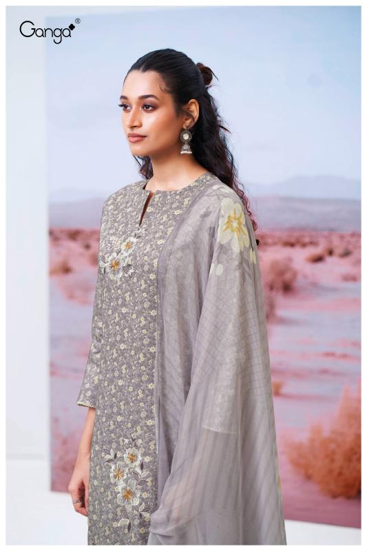 Ganga Dasmi 3455 catalog wholesale salwar kameez market in bangalore