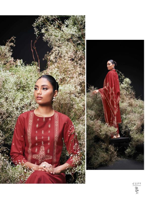 Ganga Enzi catalog wholesale unstitched salwar kameez suppliers