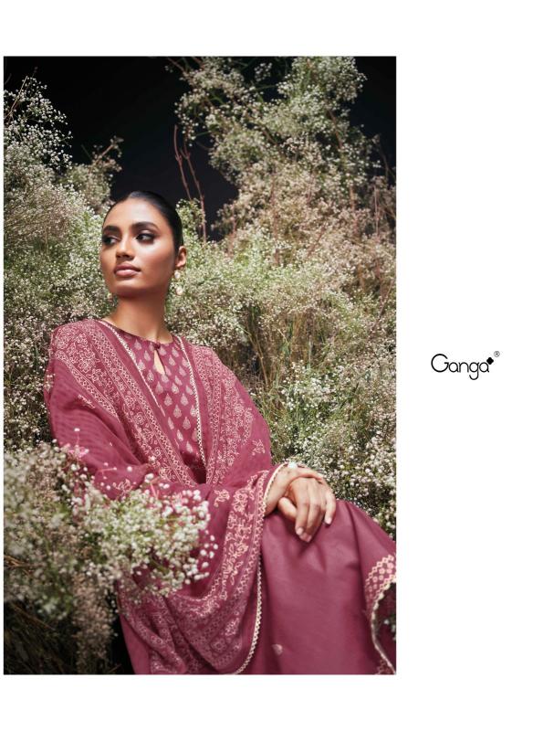 Ganga Enzi catalog wholesale unstitched salwar kameez suppliers