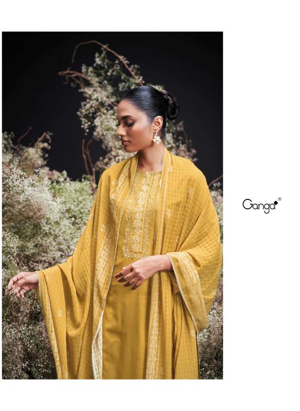 Ganga Enzi catalog wholesale unstitched salwar kameez suppliers