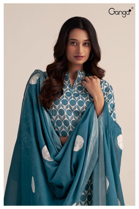 Ganga Esme 3534 catalog designer salwar kameez wholesalers india