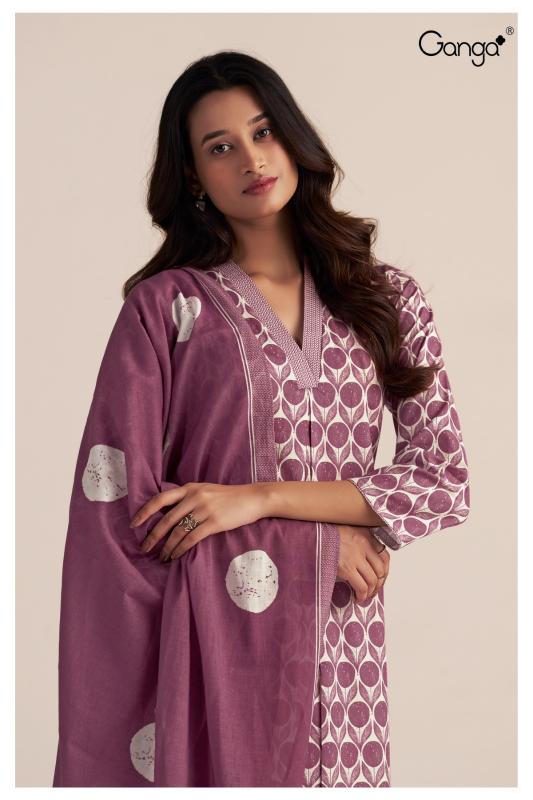 Ganga Esme 3534 catalog designer salwar kameez wholesalers india