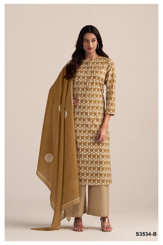 Ganga Esme 3534 catalog designer salwar kameez wholesalers india