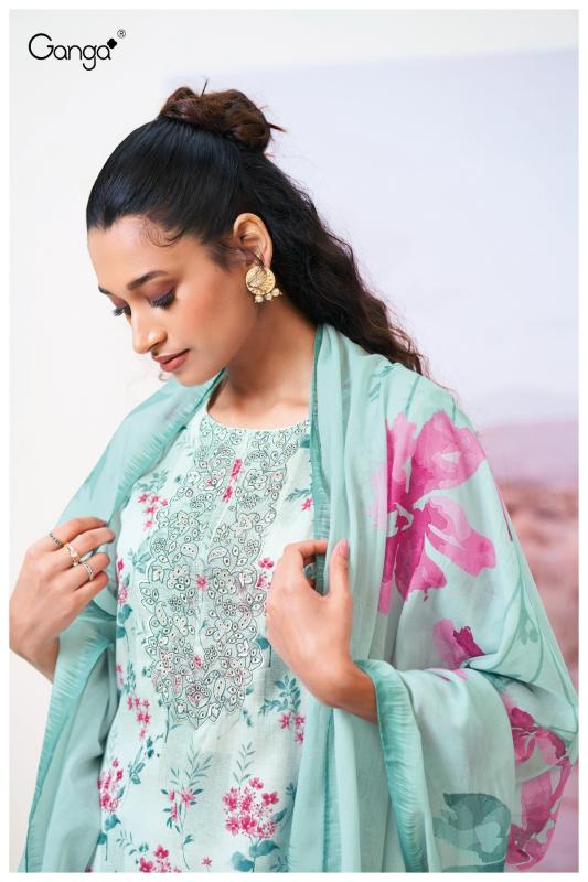 Ganga Fazeela 3491 catalog patiala salwar kameez wholesale