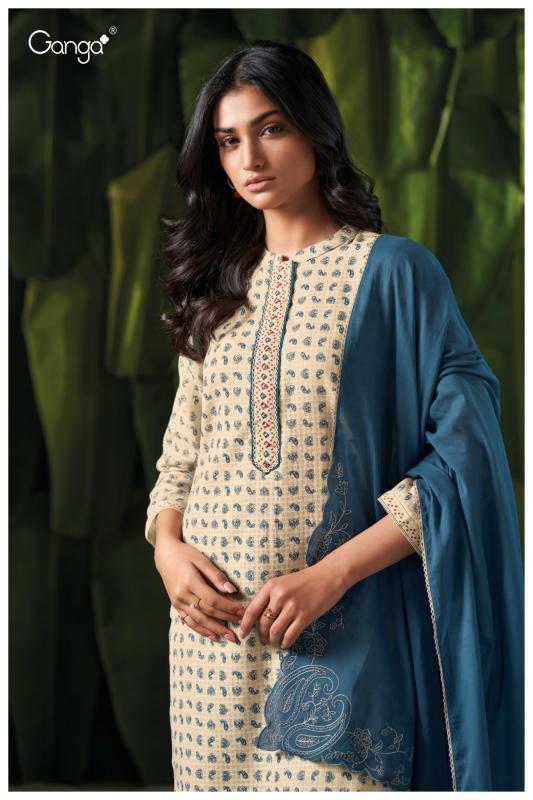 Ganga Frieda 3458 catalog indian salwar kameez wholesale