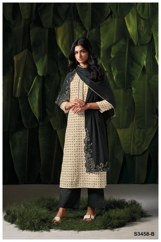 Ganga Frieda 3458 catalog indian salwar kameez wholesale