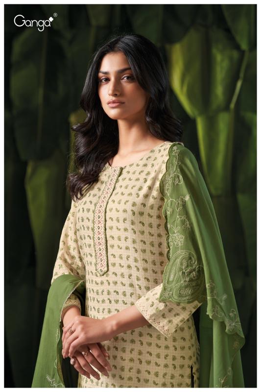 Ganga Frieda 3458 catalog indian salwar kameez wholesale