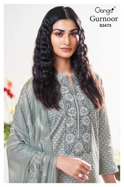 Ganga Gurnoor 3473 catalog wholesale salwar kameez uk