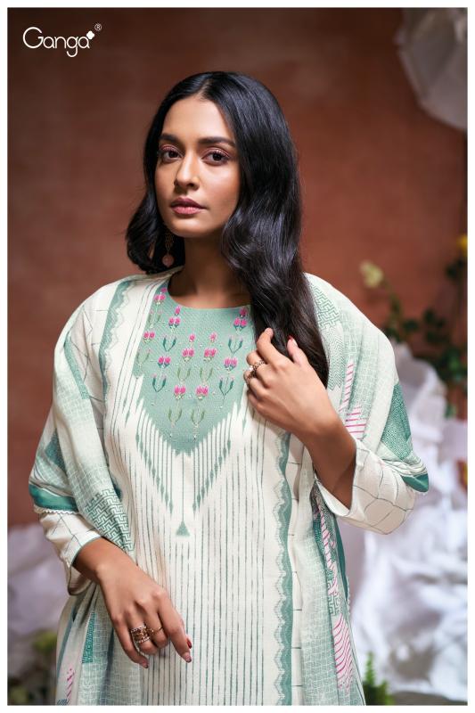 Ganga Hailie 3513 catalog salwar kameez wholesaler