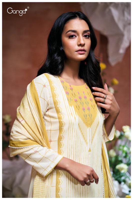 Ganga Hailie 3513 catalog salwar kameez wholesaler