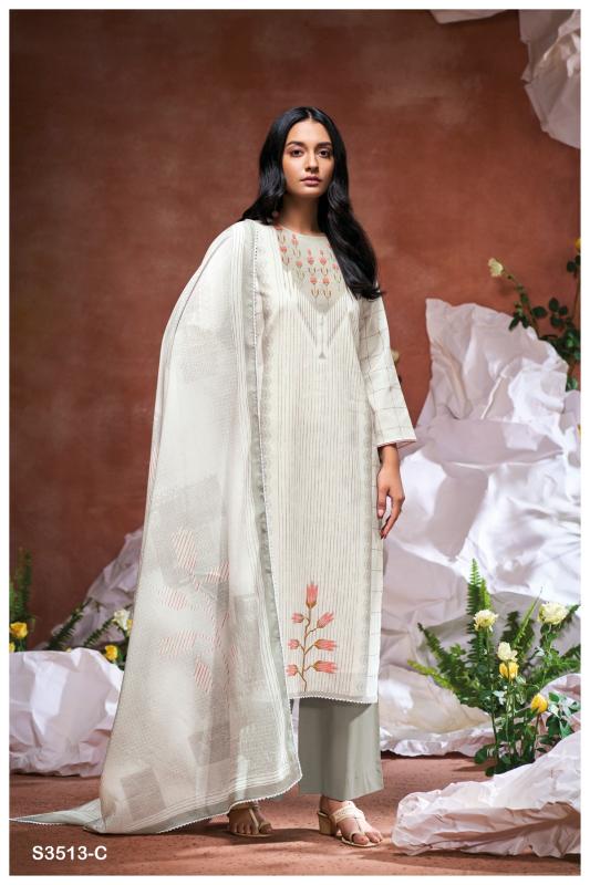 Ganga Hailie 3513 catalog salwar kameez wholesaler