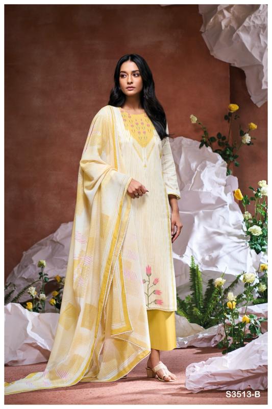 Ganga Hailie 3513 catalog salwar kameez wholesaler