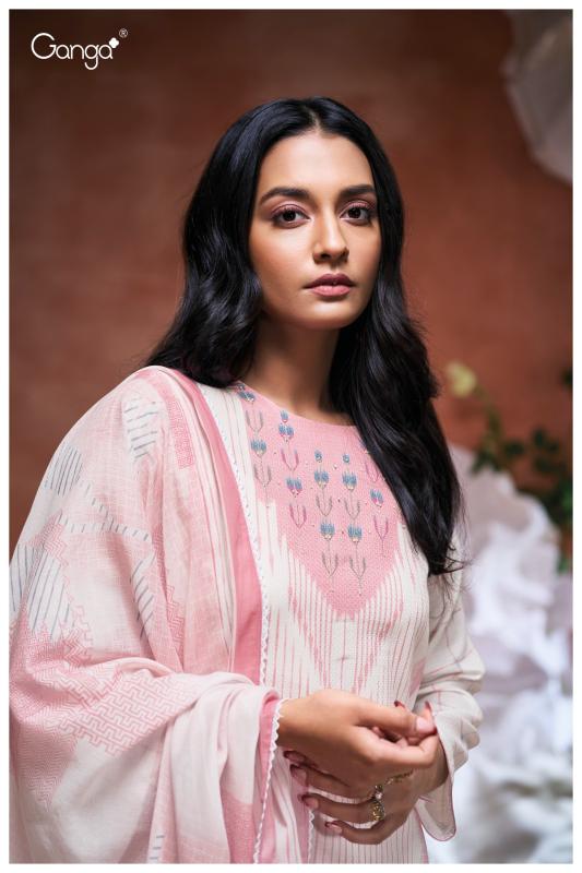 Ganga Hailie 3513 catalog salwar kameez wholesaler