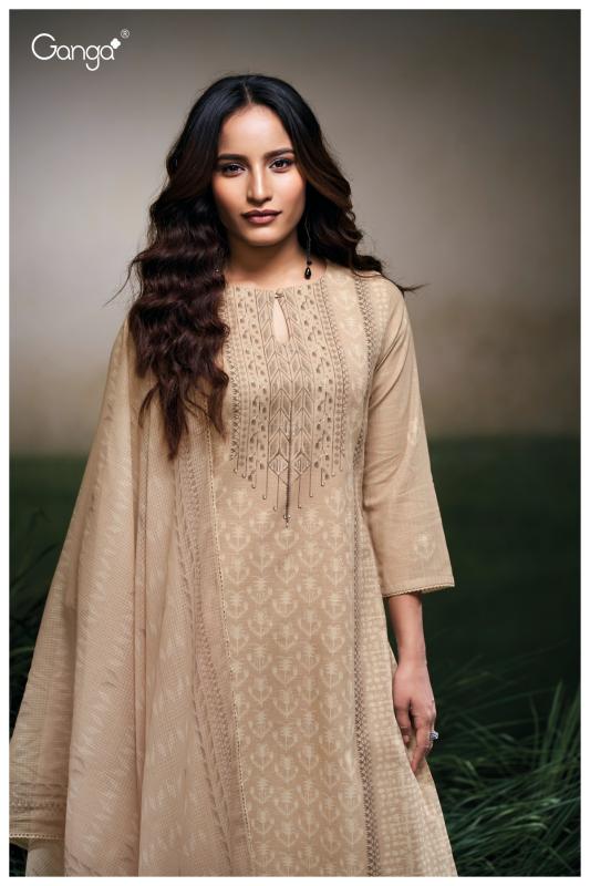 Ganga Hermona 3531 catalog ludhiana design salwar kameez wholesale exporter