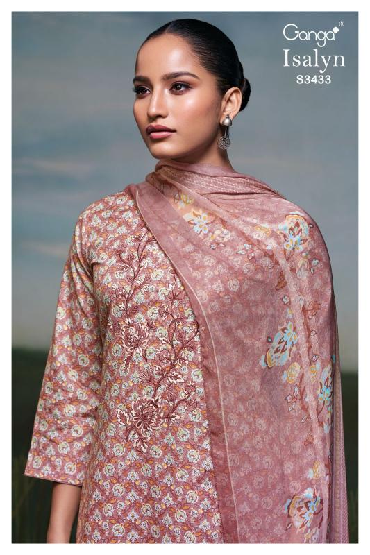 Ganga Isalyn 3433 catalog cheap salwar kameez wholesale