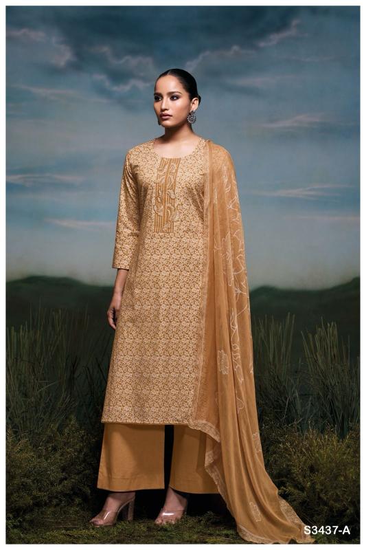 Ganga Jackie 3437 catalog indian salwar kameez wholesale uk