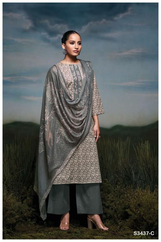 Ganga Jackie 3437 catalog indian salwar kameez wholesale uk