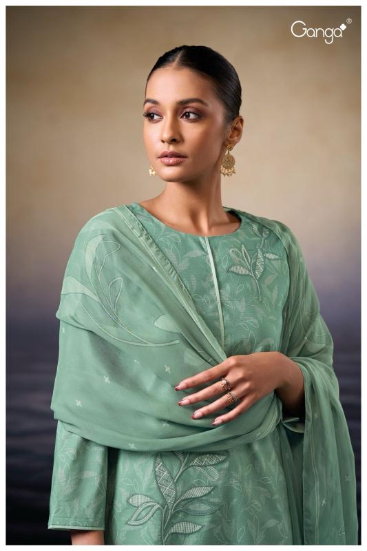 Ganga Kaczie 3451 catalog indian salwar kameez wholesale price