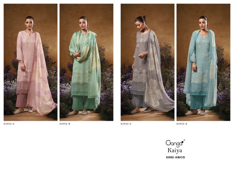 Ganga Kaiya 3552 catalog cheap salwar kameez wholesale