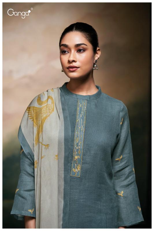Ganga Kaleah 3501 catalog traditional salwar kameez wholesale