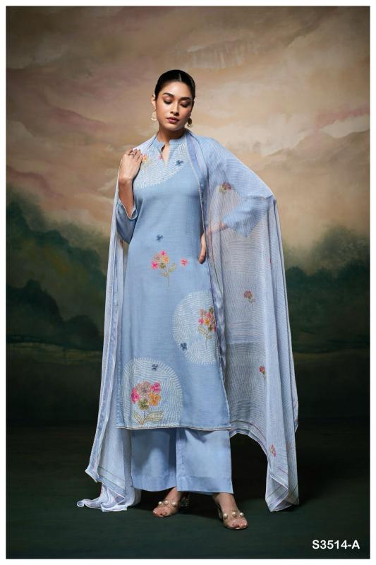 Ganga Laynie 3514 catalog wholesale pakistani salwar kameez online