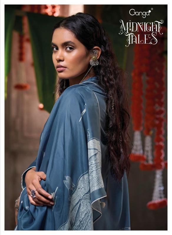 Ganga Midnight Tales catalog designer salwar kameez wholesale in mumbai
