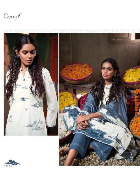 Ganga Midnight Tales catalog designer salwar kameez wholesale in mumbai