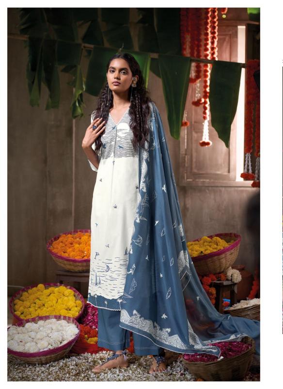 Ganga Midnight Tales catalog designer salwar kameez wholesale in mumbai
