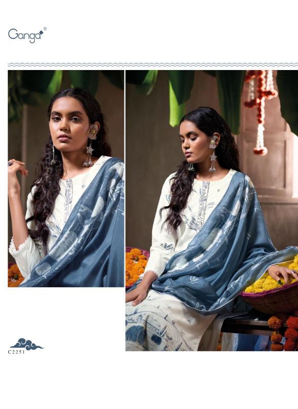 Ganga Midnight Tales catalog designer salwar kameez wholesale in mumbai