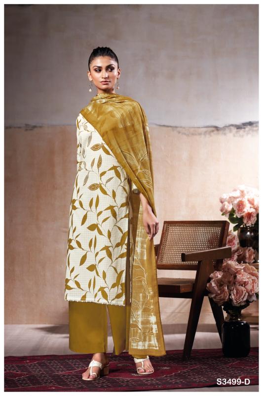 Ganga Nataly 3499 catalog top office wear wholesale brand salwar kameez