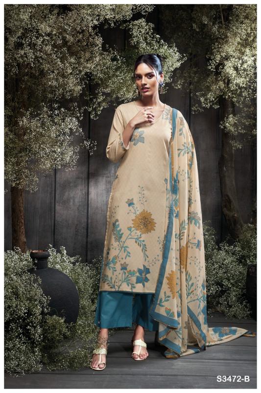 Ganga Nimrit 3472 Catalog cotton salwar kameez wholesale