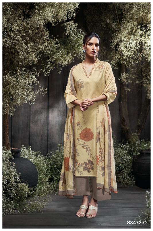 Ganga Nimrit 3472 Catalog cotton salwar kameez wholesale