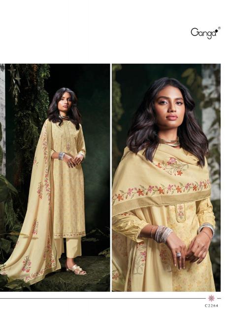 Ganga Nisrine catalog wholesale salwar kameez online shopping