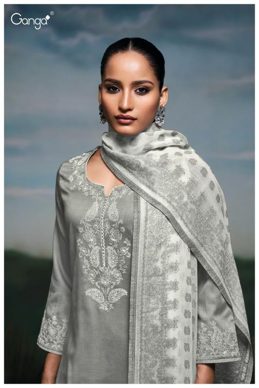 Ganga Obehi 3527 catalog Cotton Dobby salwar suits