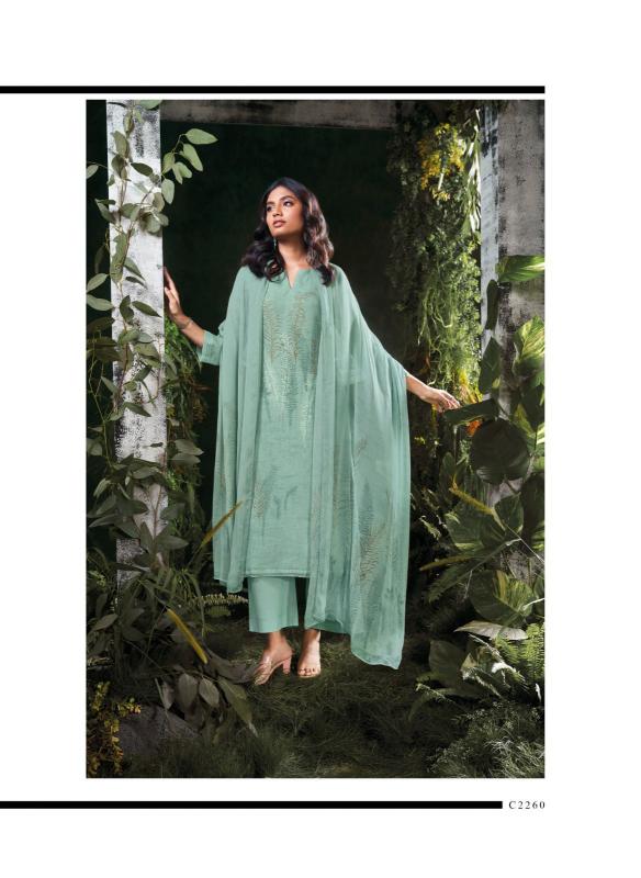 Ganga Omnia catalog wholesale unstitched salwar kameez material