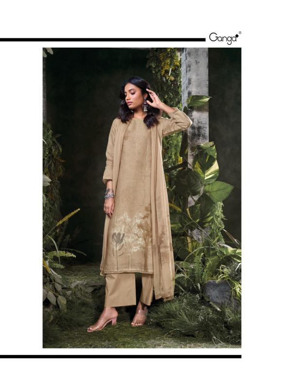 Ganga Omnia catalog wholesale unstitched salwar kameez material