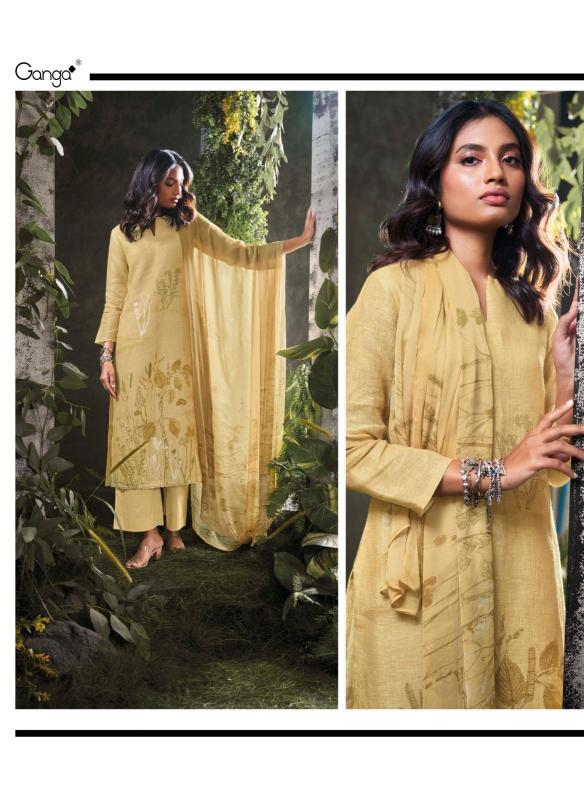 Ganga Omnia catalog wholesale unstitched salwar kameez material