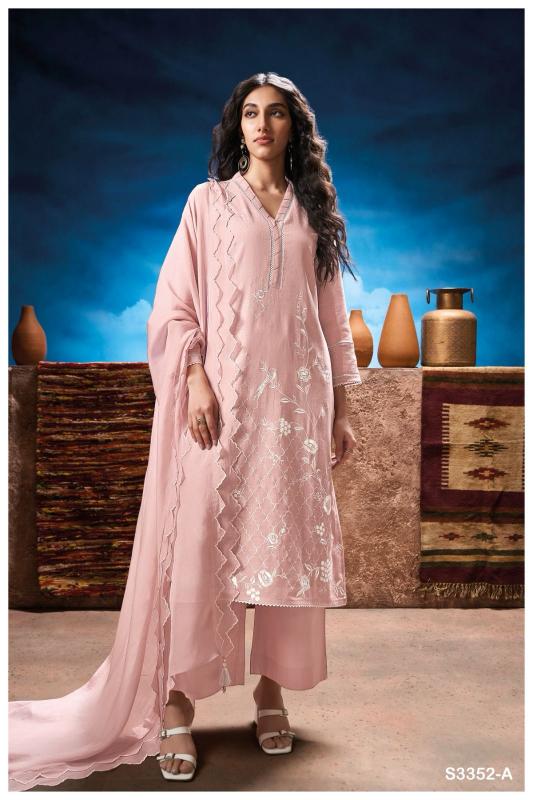 Ganga Phallika 3352 catalog wholesale indian sarees salwar kameez