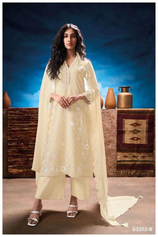 Ganga Phallika 3352 catalog wholesale indian sarees salwar kameez