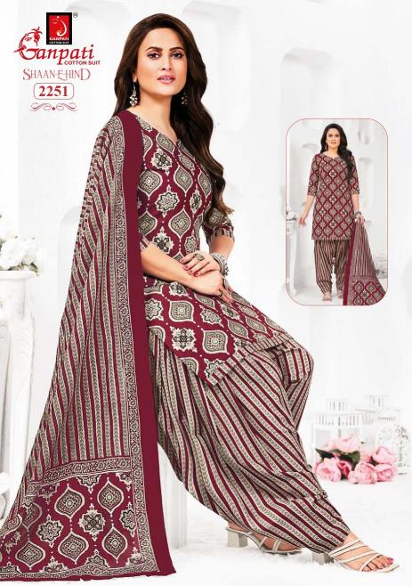 Ganpati Shaan-E-Hind Vol-11 – Readymade Patiyala Dress - Wholesale Catalog