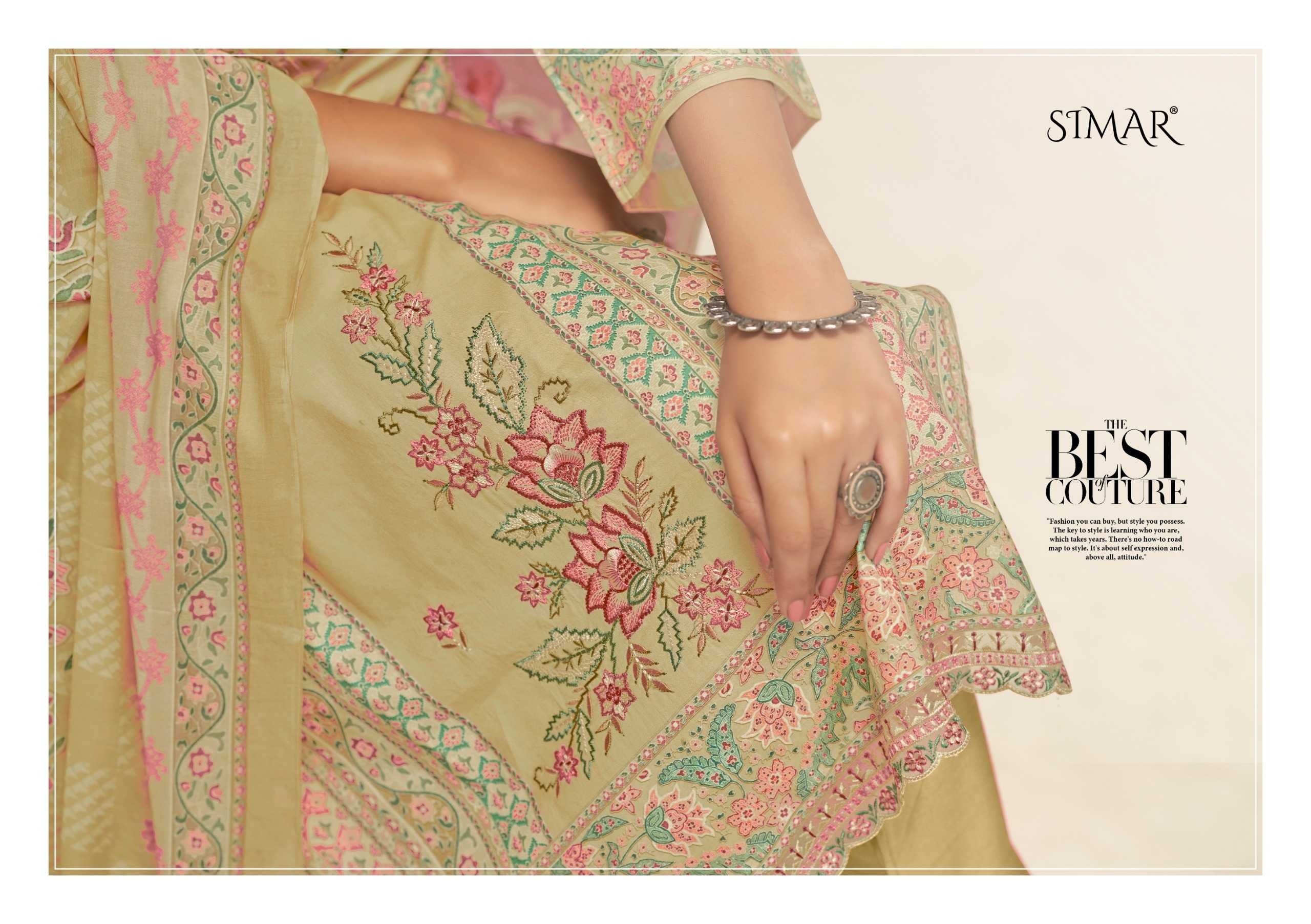 Glossy Simar Aisha Catalog salwar kameez wholesale in bangalore