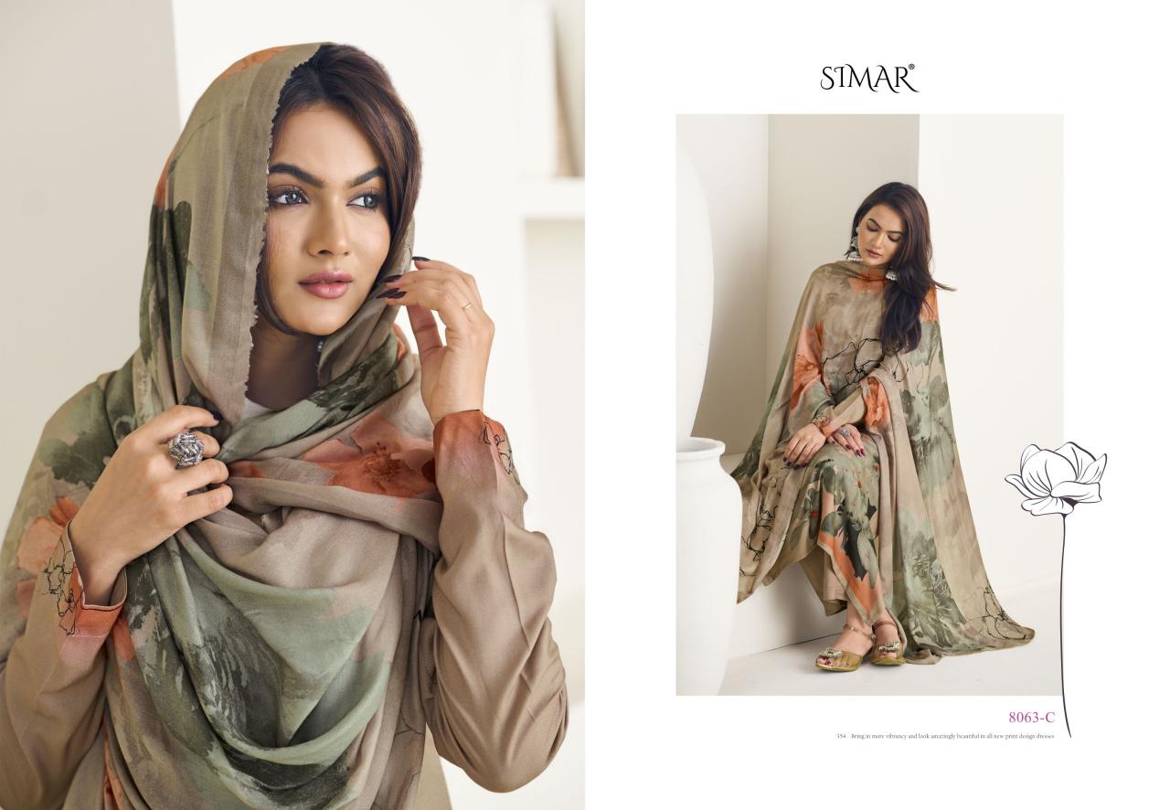 Glossy Simar Ornet Catalog ladies salwar kameez wholesale