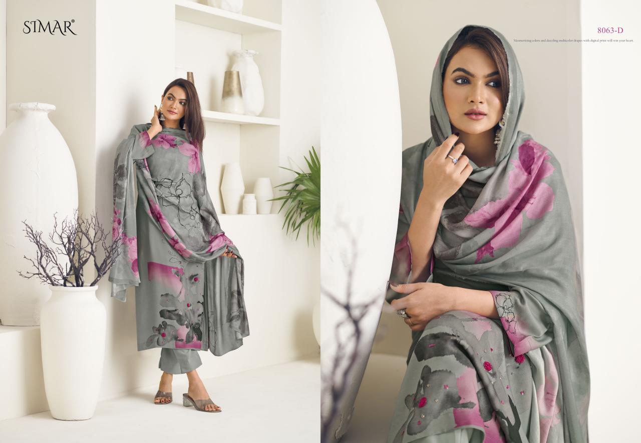 Glossy Simar Ornet Catalog ladies salwar kameez wholesale
