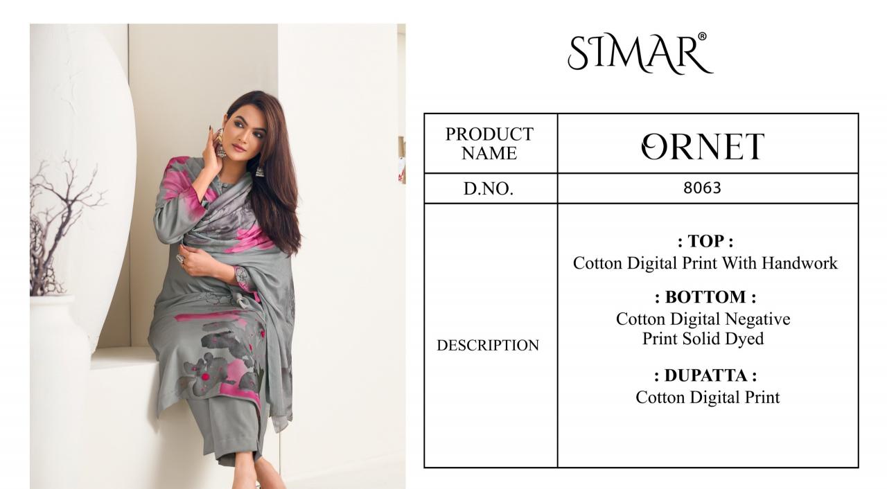 Glossy Simar Ornet Catalog ladies salwar kameez wholesale
