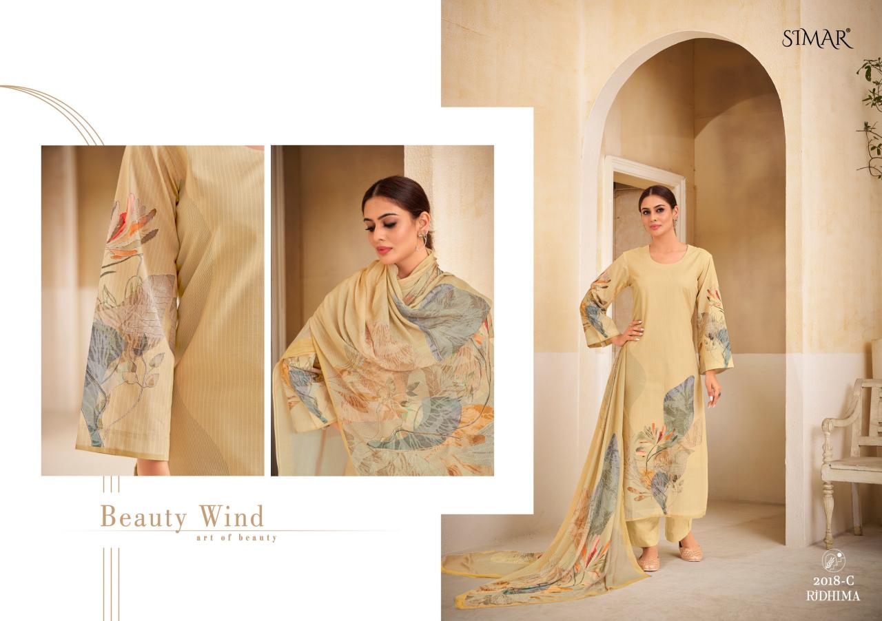 Glossy Simar Ridhima Catalog wholesale salwar kameez catalogue with price