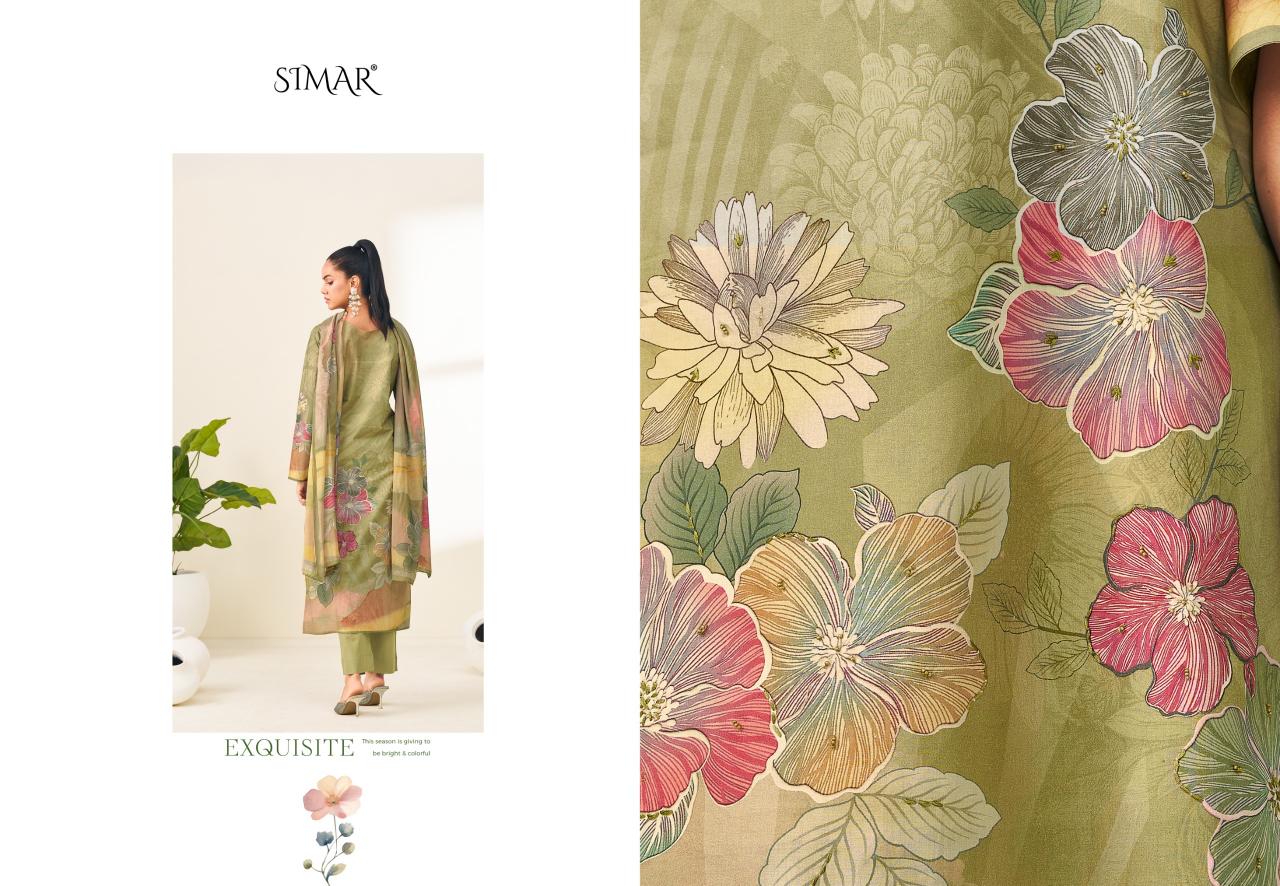 Glossy Simar Tisya Catalog wholesale salwar kameez in burrabazar