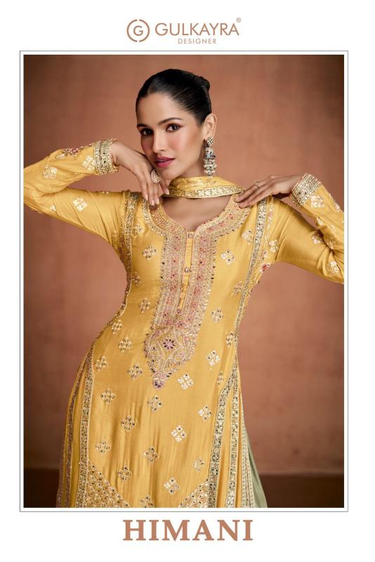 Gulkayra Himani catalog designer salwar kameez at wholesale price 