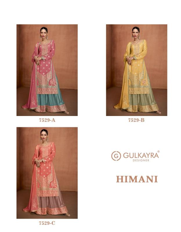 Gulkayra Himani catalog designer salwar kameez at wholesale price 