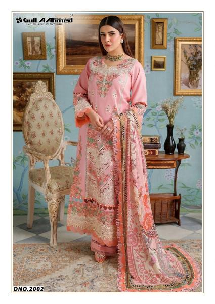 Gull Aahmed Azure Vol-2 – Pakistani Karachi Kurti Pant With Dupatta - Wholesale Catalog